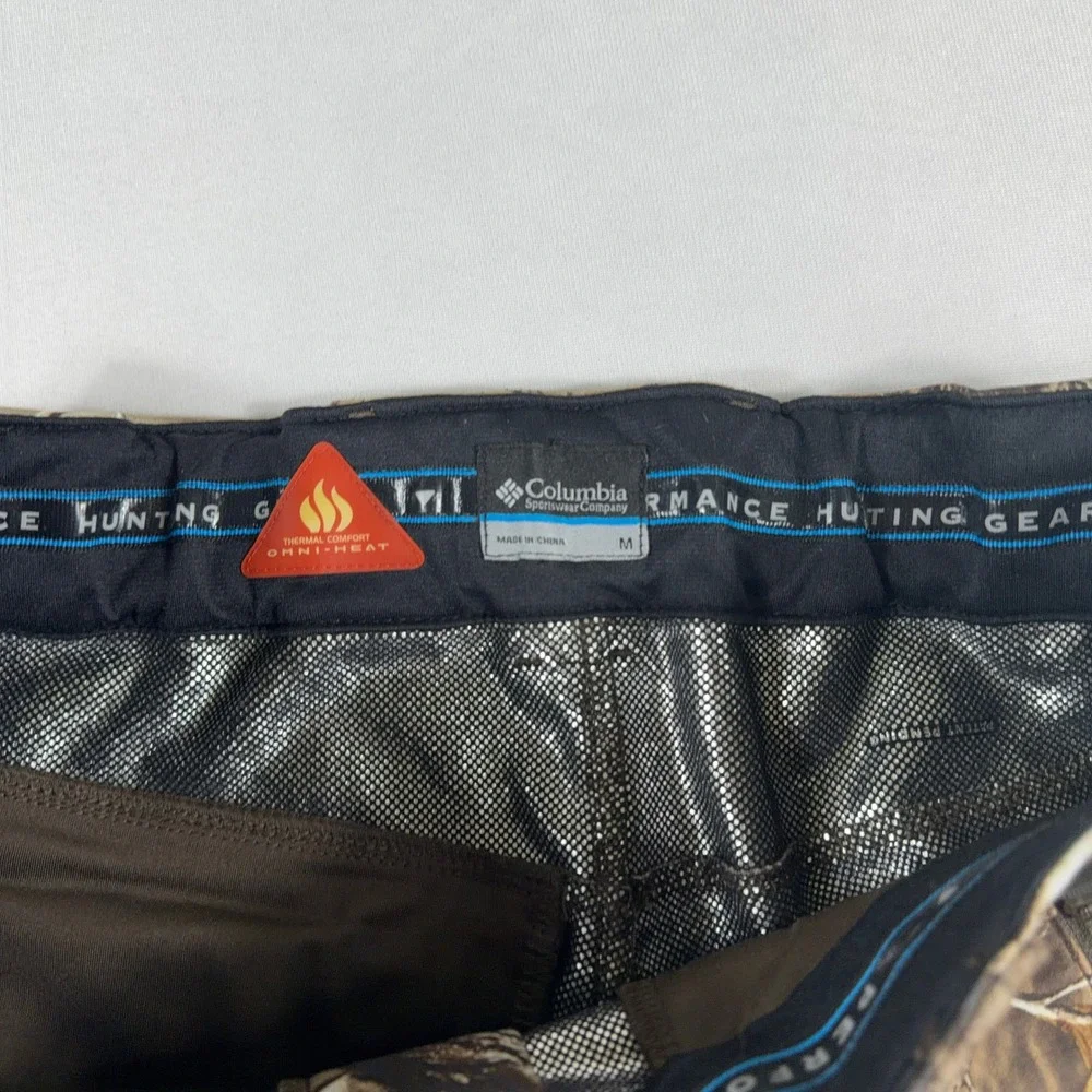 Columbia PHG Pants Realtree Camo Omni-Heat Thermal Performance‎ Size Medium